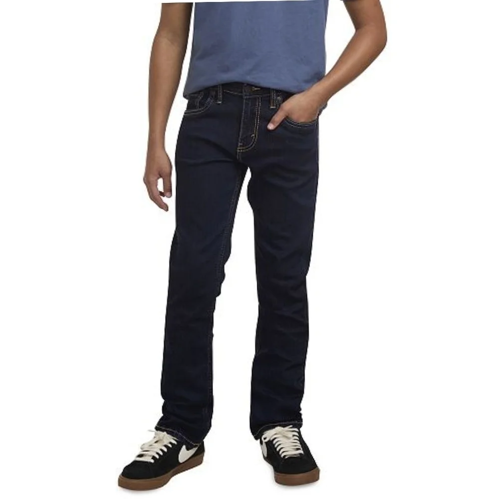 Levi's Boys Dark Blue Slim Jeans, Size 14 Reg - Picture 1 of 5